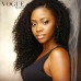 Brazilian Virgin Kinky Curly Wig Glueless Lace Front Human Hair Wig
